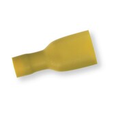 Isolierte Flachsteckhülse